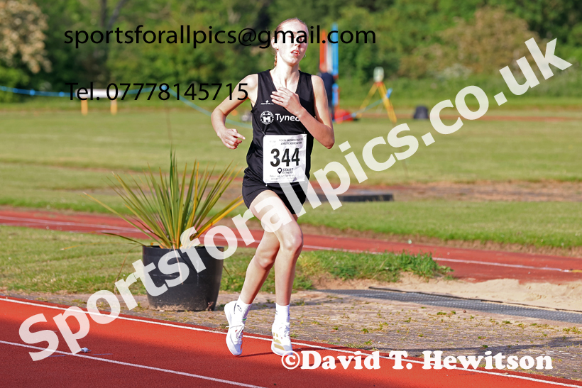 Jimmy Hedley 800 metres, 2026 NEGP 2, Monkton Stadium, Wednesday, May 27th. Photo: David T. Hewitson/Sports for All Pics